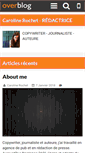 Mobile Screenshot of carolinerochet.com